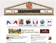 Tablet Screenshot of maquetland.com